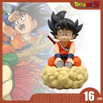 16cm de Dragon Ball Z Anime Figura Espírito Bomba Sou Goku Figuras de Anime Super Saiya Ação Estátua Modelo Figura de Pvc Coleção de bonecas