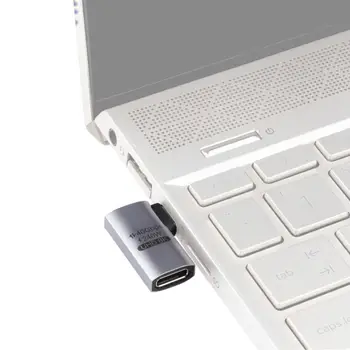 240W 8K de USB do Metal 4.0 Tipo C Adaptador de 40 gbps de Transferência Rápida de Dados de Telefone Tablet USB-C Carregamento do Conversor para o Macbook Air Pro Laptop