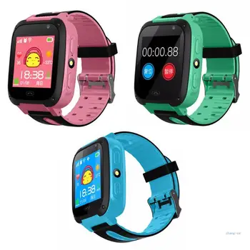 M5TD Crianças para Smart Watch S4, Câmera, GPS SOS de Telefone de Chamada de Relógios Tracker para o Menino Meninas