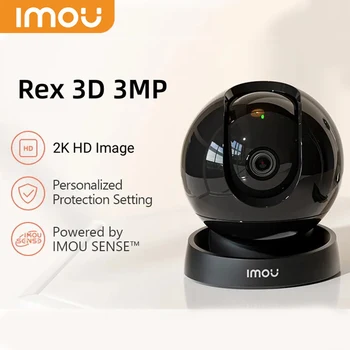 IMOU Rex 3D 3MP Câmera do IP do Interior Humano e Deteção de animal de Estimação de Duas vias Falar de 360º, wi-FI Inteligente Casa Inteligente o Rastreamento de Visão Noturna