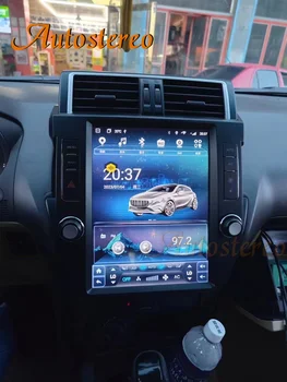 13.6 Tesla Rádio Android11 Para TOYOTA Land Cruiser Prado 150 2010-2013 Carro Player Multimídia GPS Auto Stereo auto-rádio de Navegação