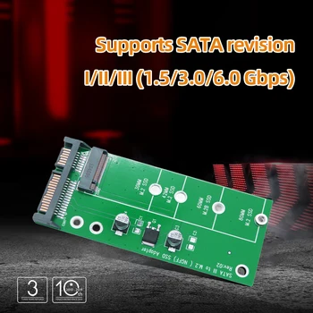 SSD M2 Placa M2 SATA Placa Riser M2 para SATA Adaptador de 2,5