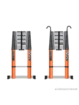 Liga De Alumínio Escada De Engenharia Escada Exterior De Segurança Portátil Elevador Grosso Densas Em Bambu Escada Reta De 8 Metros