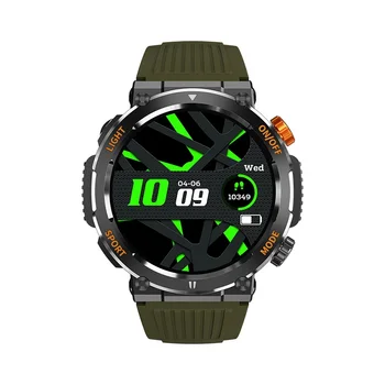 Smart Watch HT17 Smartwatch Homens de Chamada Bluetooth 1.46 polegadas 450mah de Iluminação Led, Smart Assistir Rastreador de Saúde, Esporte Perseguidor de Mulheres Assista