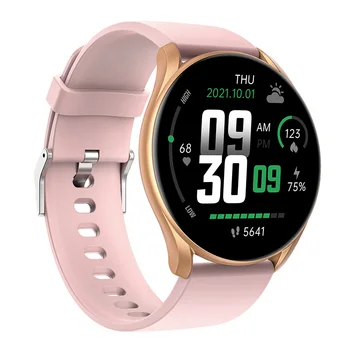 Completo Com Tela De Toque Inteligente Relógio Para Android E Ios Inteligente Relógios De Fitness E Rastreadores Smartwatch Com Bluetooth Frequência Cardíaca Monito