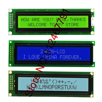 1PCS 2402 24X2 Personagem Módulo do LCD da Tela de exposição do LCM Amarelo Verde /Azul /Cinza de LCD a Retroiluminação LED
