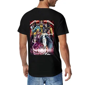 Novo Overlord - Anime T-Shirt personalizada camiseta suor camisas, tops plus size verão tops homens de roupa