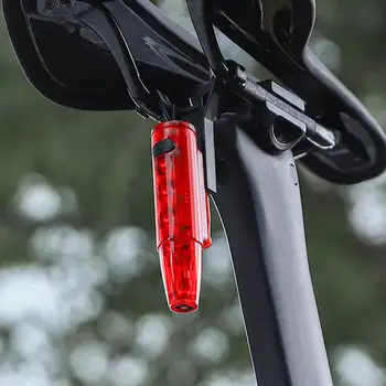 Bicicleta Inteligente Freio de Cauda Luz Recarregável do DIODO emissor de Luz Traseira Sensor de Choque de Controlo Impermeável MTB Bicicleta de Estrada do Sinal da Luz de Aviso