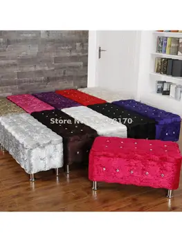 Europeia sapato mudança de fezes de pano do sofá fezes simples de armazenamento de fezes cama cauda fezes loja de roupas sofá de armazenamento de fezes especial
