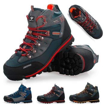Desporto ao ar livre, Caminhadas Sapatos de Homens de Alta qualidade Sandproof Impermeável Floresta Escalada Botas de Esportes de Aventura Sapatos Botas de Viagem