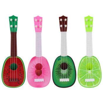 4pcs Crianças Instrumentos musicais Para Kidss Brinquedo de 4 Cordas Crianças Instrumentos Musicais de ensino Aprendizagem para a Criança Iniciante