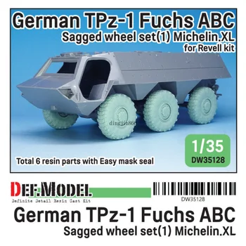 DEF Modelo alemão TPz-1 Fuchs ABC Caídos conjunto de rodas (1) mich.XL( para Revell 1/35)