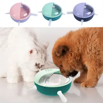 De plástico Pet Leite Tigela de Cachorro Filhote de Leite Alimentador Anti-asfixia Bionic Amamentação Simulação de Silicone Coelhos
