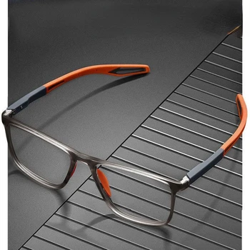 TR90 Esporte Óculos de Leitura Ultraleve Anti-Luz azul Presbiopia Óculos Mulheres Homens Visão Muito Óptico de Óculos de Dioptrias Para +4.0