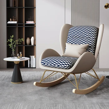 Luxo Designer Cadeira Modernos e Criativos Poltrona Relax Cadeira Estilo Nórdico Sofá Articulos Para El Hogar de Móveis da Casa WXHYH