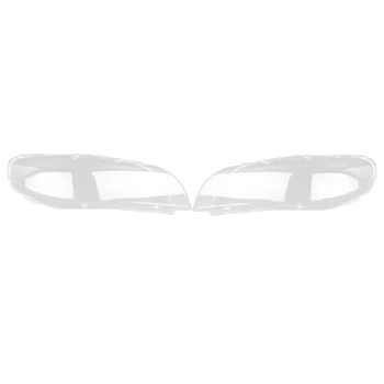 Esquerda+Direita para S80 S80L 2008-2015 o Farol do Carro Tampa da Lente Frontal da Cabeça da Lâmpada da Luz do Abajur da Lâmpada Shell de Capa Clara