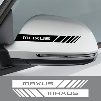 Para Maxus T60 D60 D90 2022 D20 T70 T90 G10 G20 G50 G90 V80 V90 Euniq 5 6 2PCS Espelho Retrovisor de Carro Tampa Adesivos de Carro Acessórios
