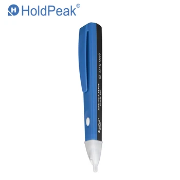 HoldPeak HP-700C Portátil Sem Contato Elétrico AC Volts Tester/ 50 - 1000V AC Tensão Detector de Caneta com Luz de Flash e Sons
