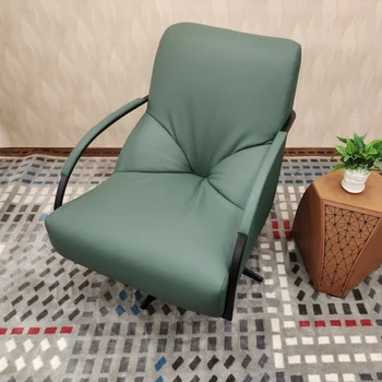 Moderno e minimalista internet cadeira vermelha sofá preguiçoso sofá designer de giro de cadeira de varanda sala quarto cadeira de lazer