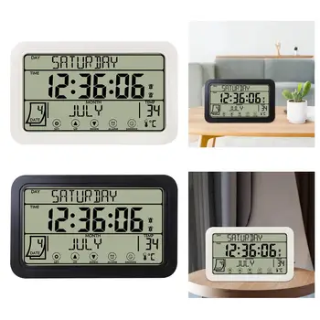 Eletrônica Relógio de Parede Não Passando de Suspensão Relógios de Parede com Dia/Data Decorativos